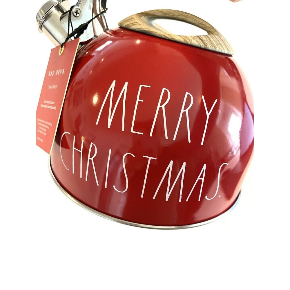 New Rae Dunn by Magenta 2020 Red Tea Kettle - Picture 6 of 10